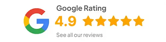 4.9 Google Reviews