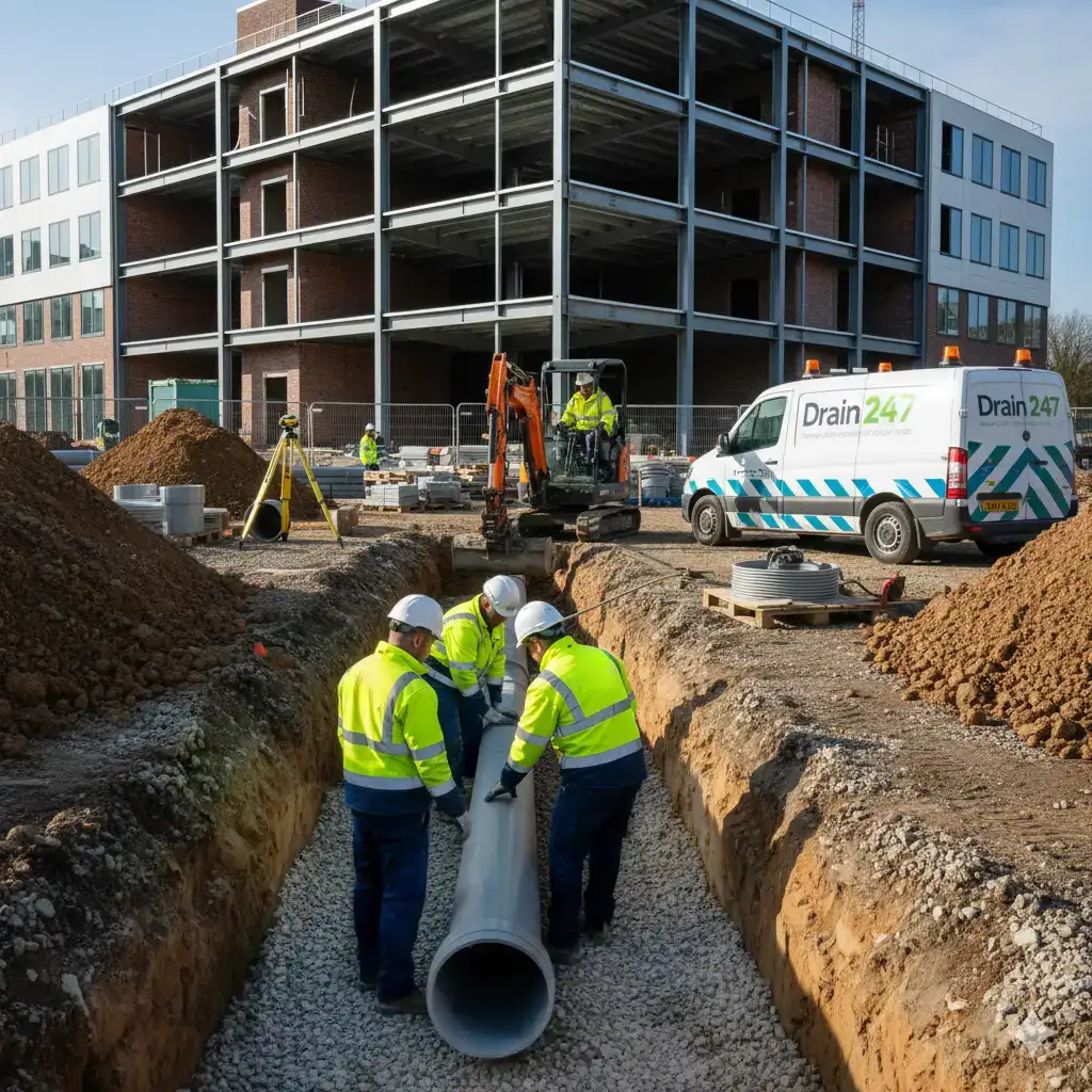 Commercial-Drain-Installations