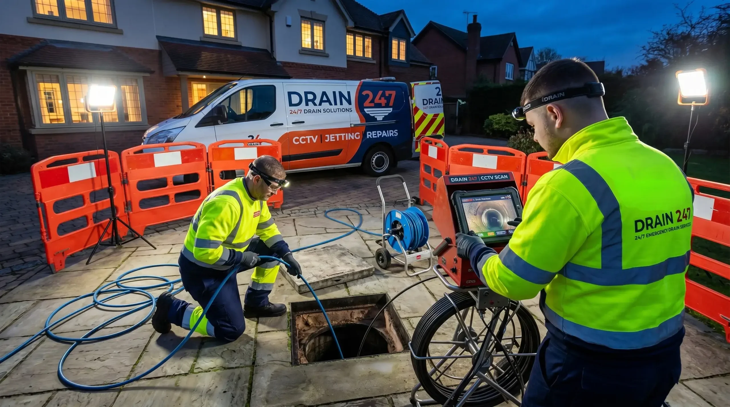 Drain 247 cctv inspection